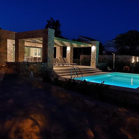 Vila Ouzo Stone House 1 With Private Pool Plomari Exteriér fotografie